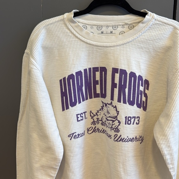 TCU Horned Frogs Crewneck - size medium - Picture 2 of 5